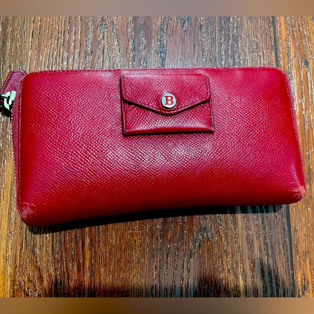 Bally Bags Long Continental Zip Around Leather Wallet